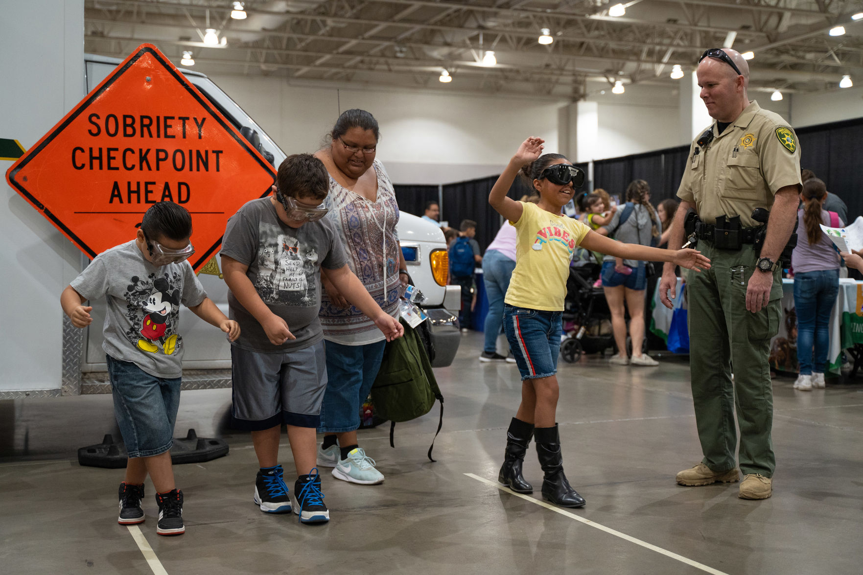Pima County Sheriff’s Department’s Badges and Backpacks